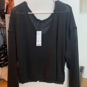 brand new urban outfitters black top